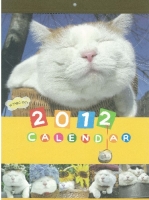 ２０１２年版学研カレンダー『かご猫シロの四季』