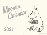 学研カレンダー２０２１『ムーミン壁掛けカレンダー　モノトーン』