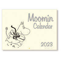学研カレンダー２０２３『ムーミン壁かけカレンダー　モノトーン』