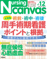 『Ｎｕｒｓｉｎｇ　Ｃａｎｖａｓ２０１５年１２月号Ｖｏｌ．３Ｎｏ．１２』