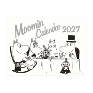 学研カレンダー２０２７『ムーミン壁かけカレンダーモノトーン』